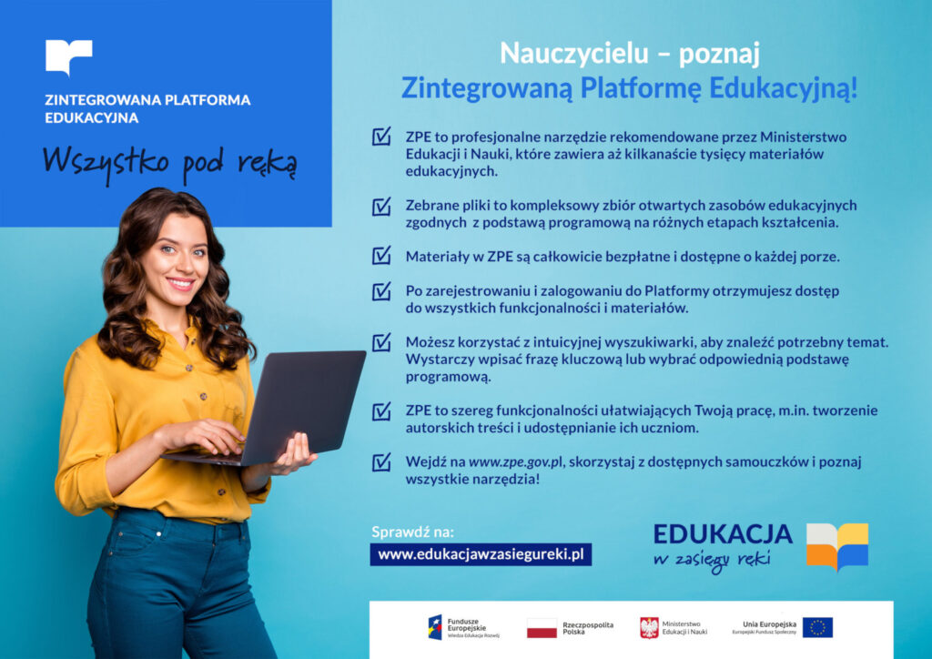 Kampanie Społeczne » Powstała Zintegrowana Platforma Edukacyjna